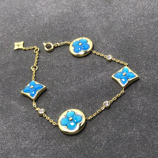 [Crown  Jewelry]STAR AND SUN TURQUOISE 4 MOTIFS 3 DIAMONDS