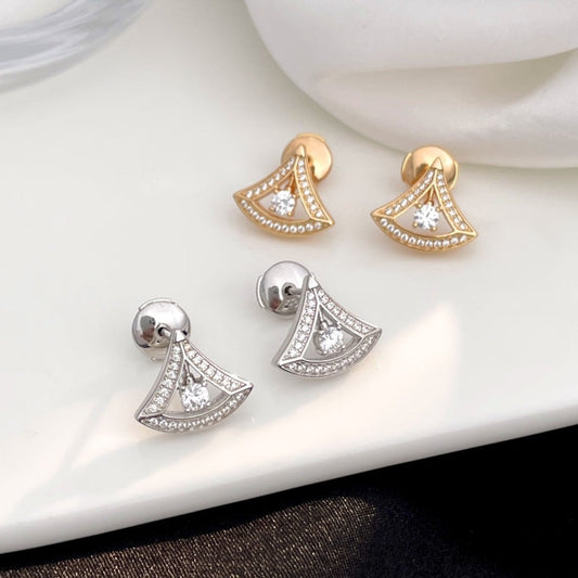 [Crown  Jewelry]DREAM MINI DIAMOND STUD EARRINGS
