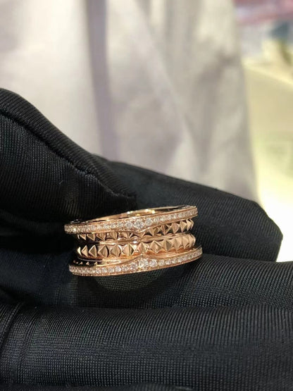 [Crown  Jewelry]ZERO 1 ROCK DIAMOND PINK GOLD