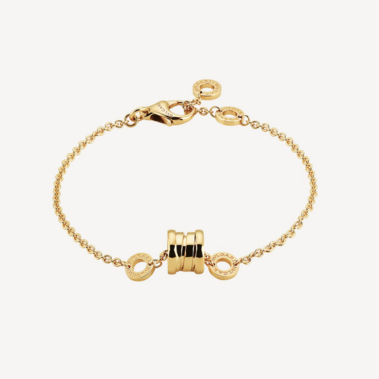 [Crown  Jewelry]ZERO 1 SOFT GOLD BRACELET