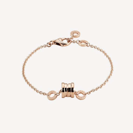 [Crown  Jewelry]ZERO 1 SOFT PINK GOLD BRACELET
