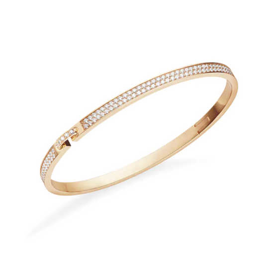 [Crown  Jewelry]LIENS VIDENCE DIAMOND PAVED BRACELET